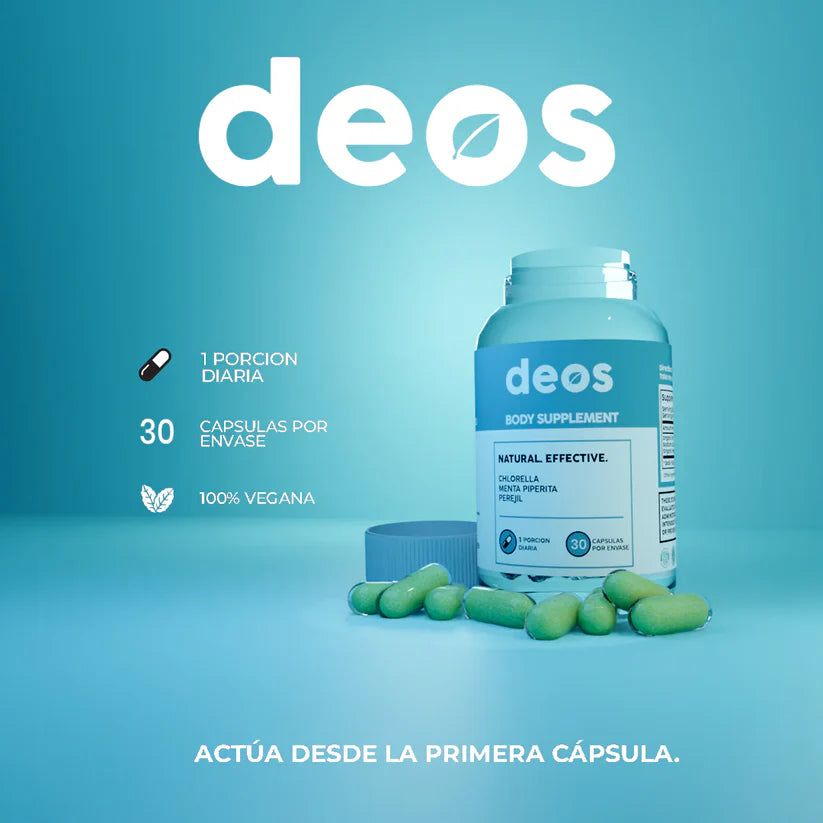 Deos; desodorante interno 60 cap.